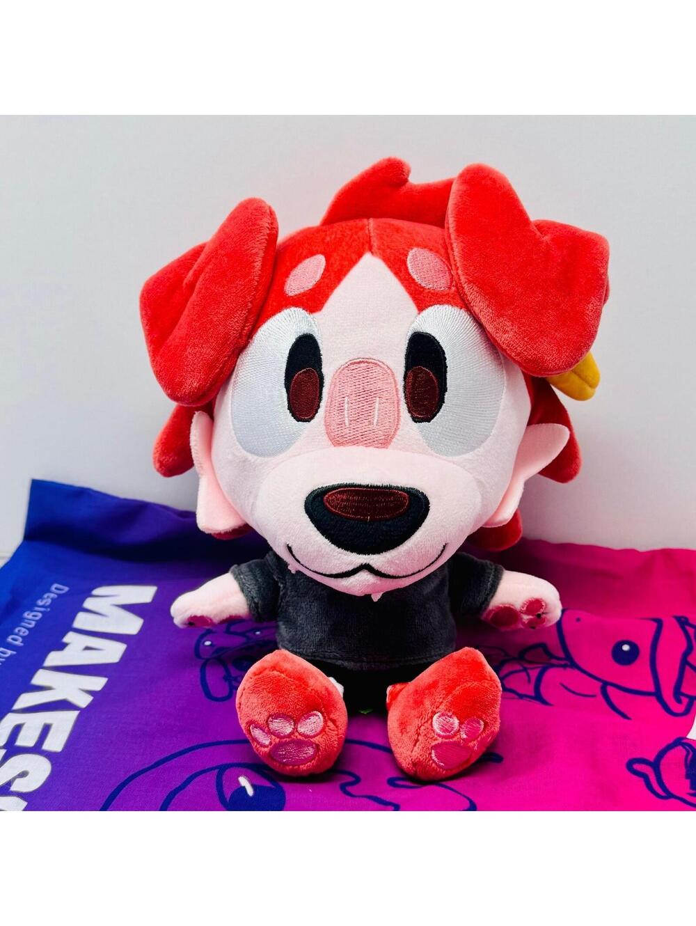 Makeship MintCashew Citrus Plush Dog Official Stuffed Animal New